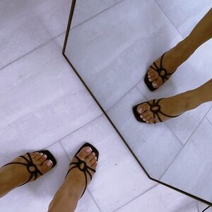 *SOLD💘*****Escada wedged sandal